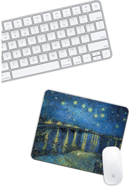 Van Gogh Rhone Plajı Üzerinde Yıldızlı Gece 18X22CM