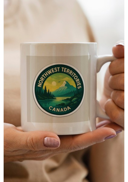 Kanada Baskılı Kupa Bardak
