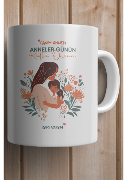 Anneler Günü Hediyesi Baskılı Kupa Bardak fiyatları