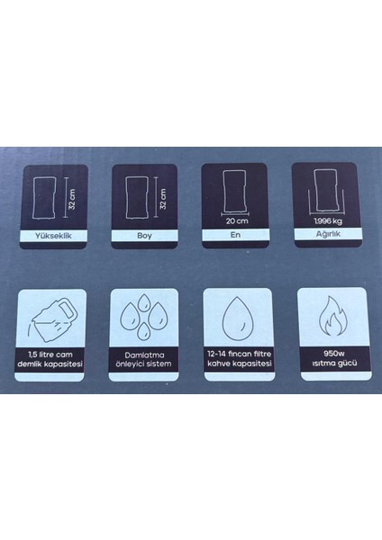 Coffee Viva Filtre Kahve Makinesi Inox modelleri