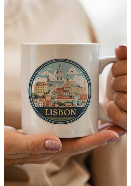 Portekiz Baskılı Kupa Bardak