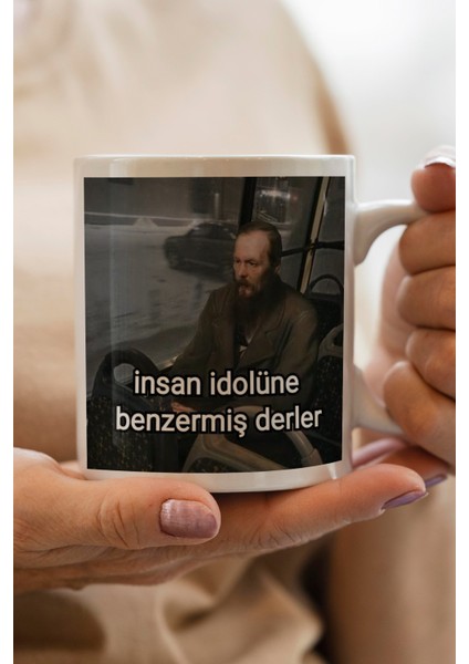 Sefiller Baskılı Kupa Bardak