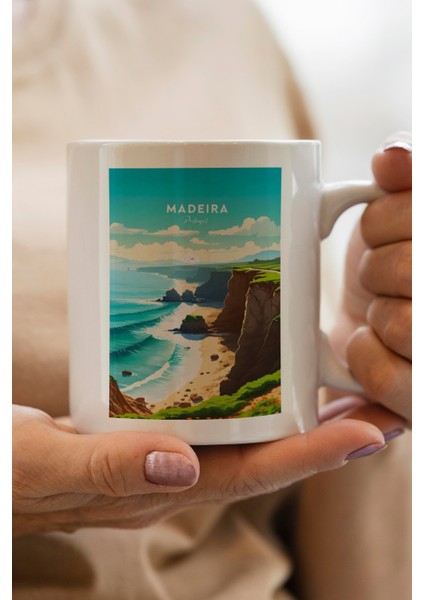 Madeira- Portugal Baskılı Premium Kupa Bardak