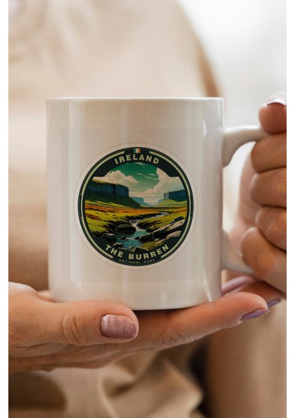 Irlanda Baskılı Kupa Bardak