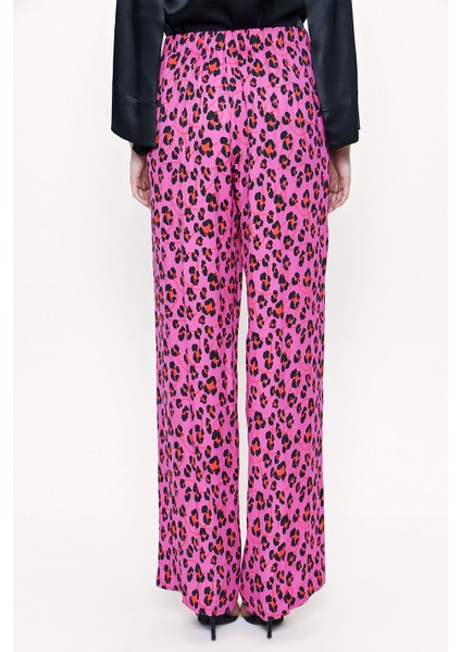 Pembe Beli Lastikli Bol Kesim Pantolon 41609 indirimleri