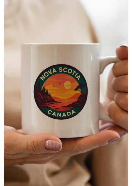 Kanada Baskılı Kupa Bardak