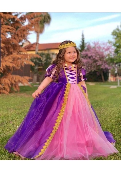 Kokoş Rapunzel Elbise | 2/3 Yaş Arası