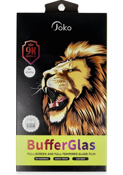 Wizard Joko Iphone 15 Pro Max Buffer Cam Ekran Koruyucu - Siyah