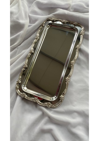 Nişan Tepsisi Söz Tepsisi Gümüş Renkli Söz Tepsisi Damat Kahvesi Nişan fiyatları