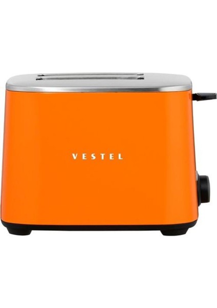 Canlı Turuncu 2 Dilim Ekmek Kızartma Makinesi, Şık ve Pratik Kullanım