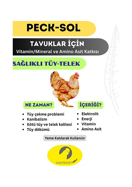 Peck Sol – Tüy / Telek ve Deri Destek Premiksi – 200 G modelleri