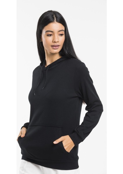 Süperlife Kadın Kapşonlu Regular Fit Ince Sweatshirt SPR21K55 modelleri