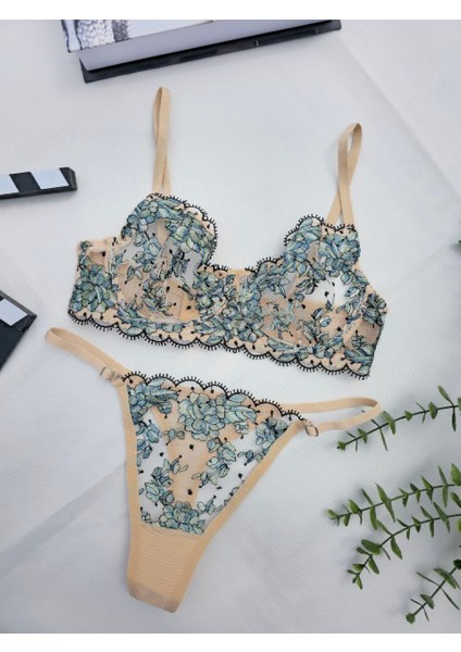 Ten-Yeşil Balenli Bralet Takımı