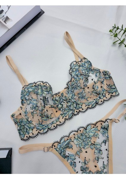 Ten-Yeşil Balenli Bralet Takımı fiyatları