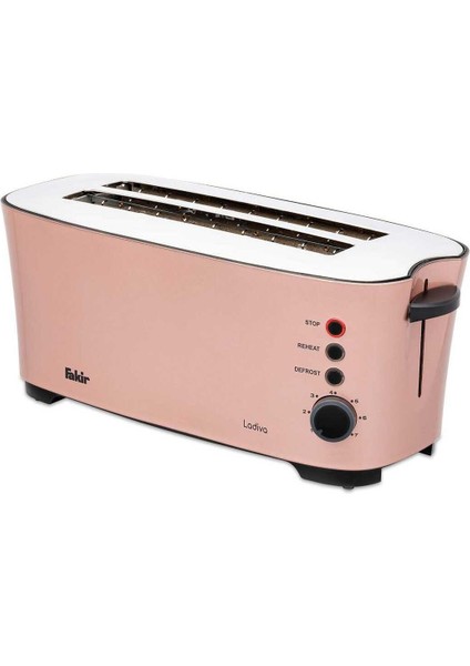 Pembe Ekmek Kızartma Makinesi, Pratik ve Şık Tasarım