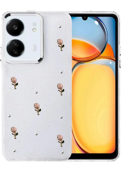 Xiaomi Redmi 13C Fiyonk Desenli Kapak - Desen 5