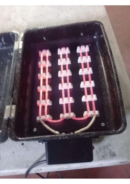 Tel Rezistanslı Elektrikli Emaye Izgara, Büyük Boy, Siyah, Pratik ve Şık Kullanım fiyatları