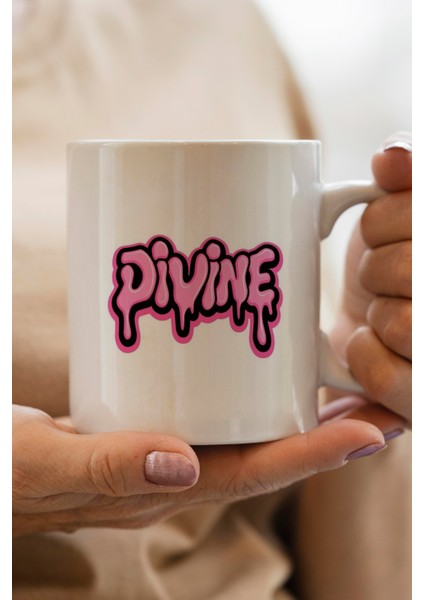 Divine Baskılı Kupa Bardak
