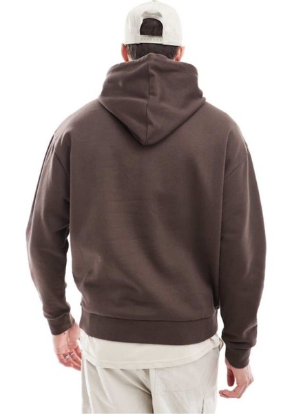 Erkek Kapşonlu Rahat Kalıp Içi Polarlı 3 Iplik Kalın Sweatshırt SPR25SW55 modelleri