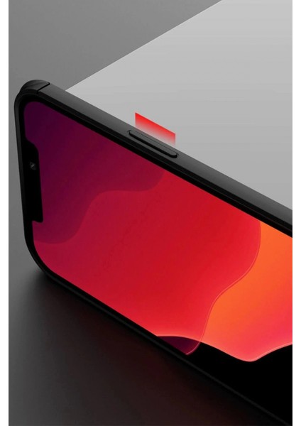 iPhone 12 Pro Max Kılıf Range Yüzüklü Silikon - Kırmızı