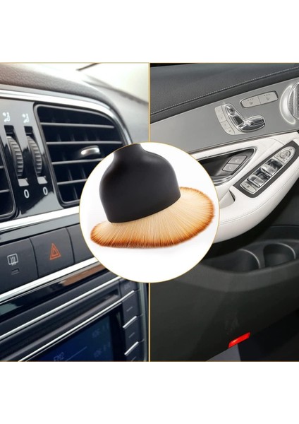 Araç Içi Temizlik Fırçası, Yumuşak Kıllı Oto Detay Temizlik Fırçası, Taşınabilir Ergonomik Tasarım, Havalandırma ve Torpido Temizliği (Koruma Kutulu) indirimleri