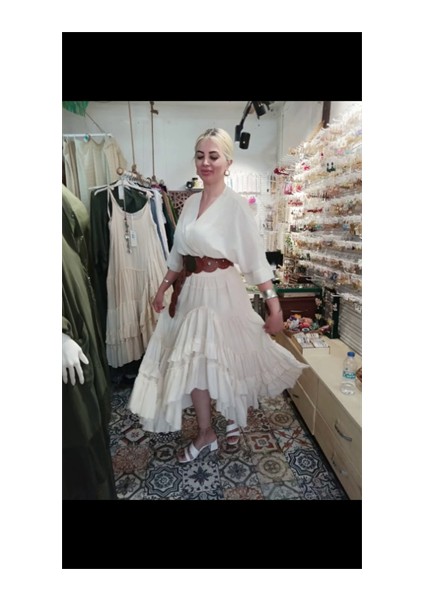 Otantik Uzunluk Ayarlı Geniş Şık Bel Kemeri fırsatları