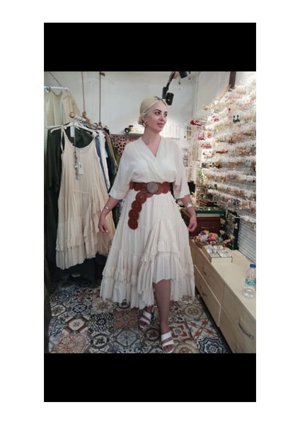 Otantik Uzunluk Ayarlı Geniş Şık Bel Kemeri indirimleri