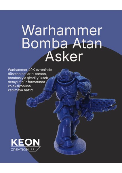 Warhammer 40K Bomba Atan Asker Figür fiyatları