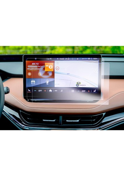 Yeni Skoda Enyaq / Enyaq Coupe Uyumlu 2025-2026 13 Inç Multimedya Navigasyon 9h Nano Ekran Koruyucu