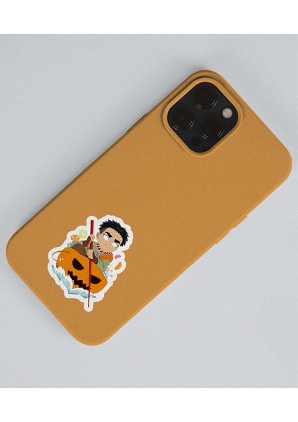 Gyomei Himejima -Tengen Uzui-Demon Slayer Parlak Kağıt 2 Li Set Anime Sticker Çıkartma-Kimetsu No Yaiba fırsatları