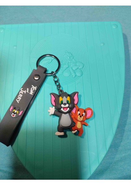 Tom ve Jerry Silikon Anahtarlık