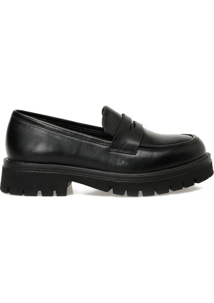 324500C.Z 5pr Siyah Kadın Oxford Ayakkabı