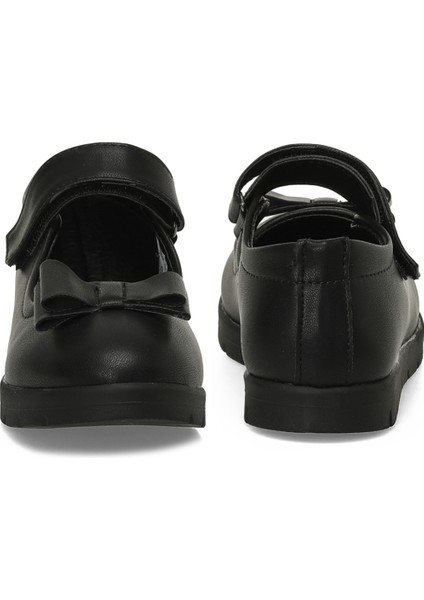 HUSSTE.F5PR Siyah Kız Çocuk Babet