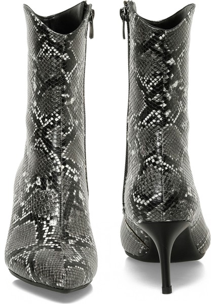 Rufus 4pr Siyah Kadın Topuklu Bot