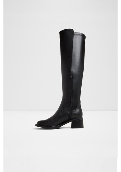 Anahi Çizme Düz Çizme - Siyah modelleri