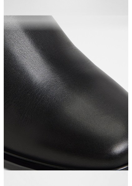 Anahi Çizme Düz Çizme - Siyah