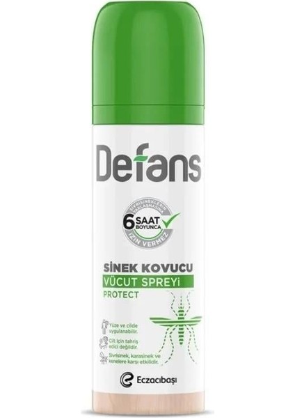 Defans Protect Sinek Kovucu Vücut Spreyi 100 ml