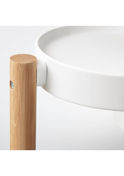 Çiçeklik, Bambu-Beyaz, 78 cm fırsatları