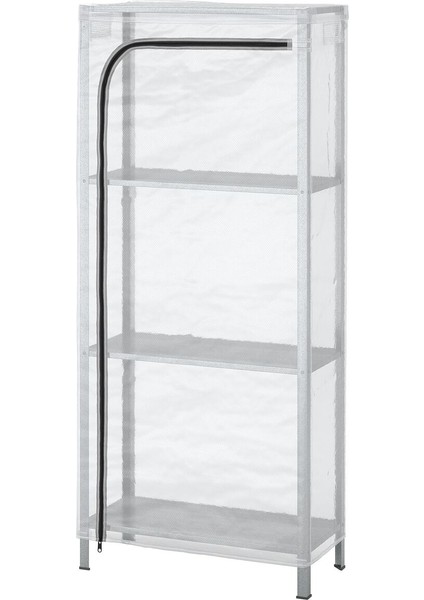 Dış Mekan Raf Ünitesi Kılıfı, Şeffaf, 60X27X140 cm fiyatları