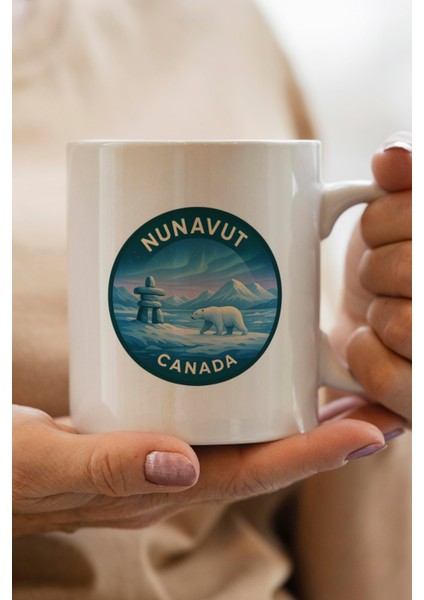 Kanada Baskılı Kupa Bardak