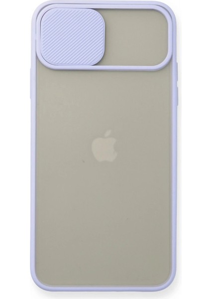 iPhone 11 Pro Max Kılıf Palm Buzlu Kamera Sürgülü Silikon - Lila fiyatları