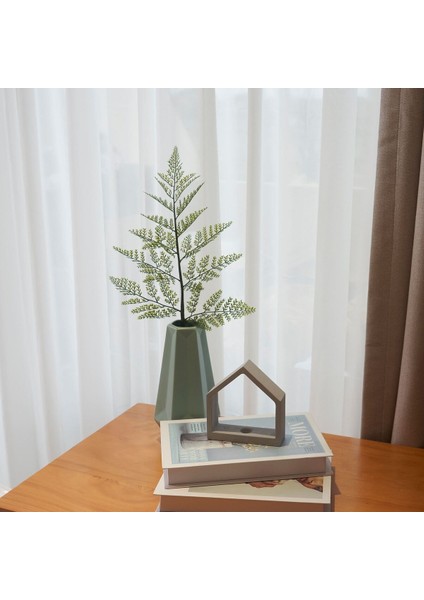 Yapay Çiçek, Yeşil, 53 Cm, Eğriltiotu fiyatları