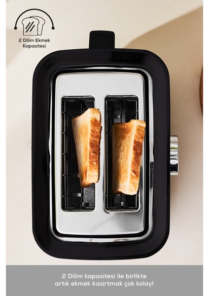 Şık ve Dayanıklı Inox Ekmek Kızartma Makinesi - 2303, Modern Tasarım ile Mutfağınıza Şıklık Katın fırsatları