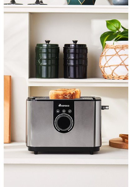 Şık ve Dayanıklı Inox Ekmek Kızartma Makinesi - 2303, Modern Tasarım ile Mutfağınıza Şıklık Katın
