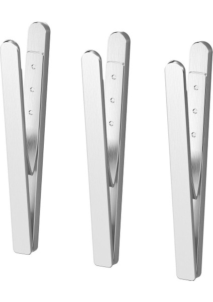 Mıknatıslı Klips, Paslanmaz Çelik, 3 Adet