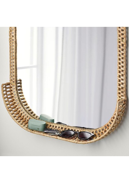 Duvar Aynası, Rattan, 53X76 cm fırsatları