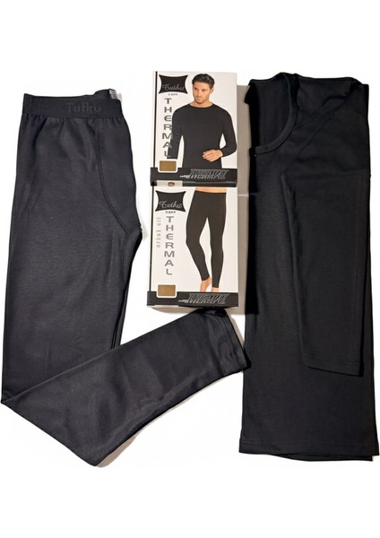 Erkek Thermal Içlik Takım (Üst + Alt) – Kışlık Isı Yalıtımlı Nefes Alabilen Kumaş fırsatları