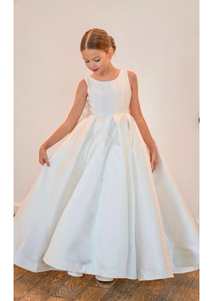 Kız Çocuk Fiyonk Detaylı Prenses Elbise fiyatları