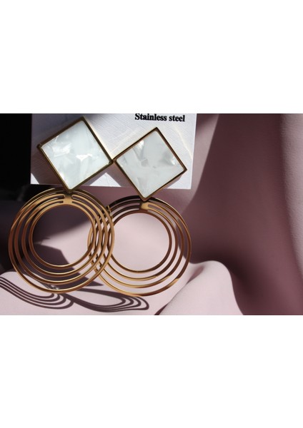 Taşlı Halka Küpe fırsatları