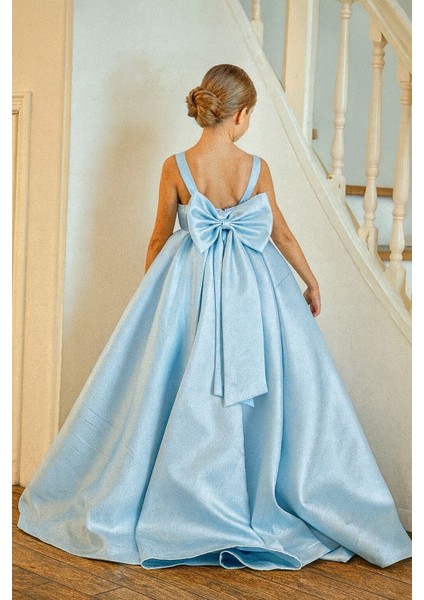 Kız Çocuk Fiyonk Detaylı Prenses Elbise fiyatları